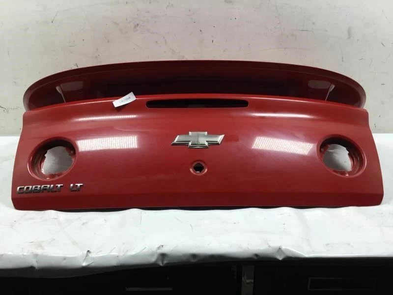 CHEVROLET COBALT 2005-2010 LT CUPÉ TAPA MALETERO CON ALERÓN VICTORIA ROJO FÁBRICA Foto 4 de 4