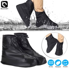 Reusable Rain Shoe Waterproof Covers Anti-slip Unisex Overshoes Boots Protector