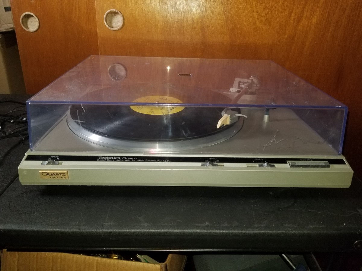 Technics Quartz SL-Q300 Direct Drive Turntable NICE! | eBay