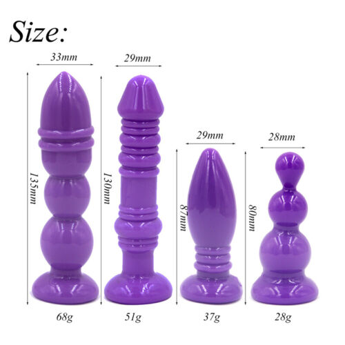 4PCS/1Set Anal Butt Plug Toys Anal Trainer Kit Sex Toys for Couple Wife Adult US 724190926390 eBay photo image