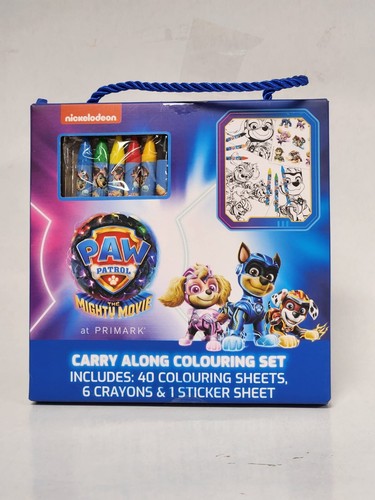 Paw Petrol Bumper Carry-Along Colouring Set Kids Adults Christmas Novelty Gift - Picture 9 of 10