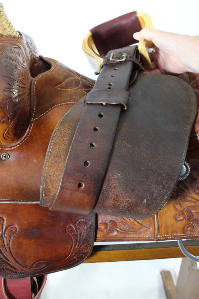 Cleburne Reining/Ranch Western Saddle FQHB 16 Inch Seat Made In ...
