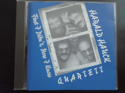 HARALD  HAUCK  QUARTETT  -  First I didn`t , Now I Know ,   CD  1992 ,  JAZZ ,