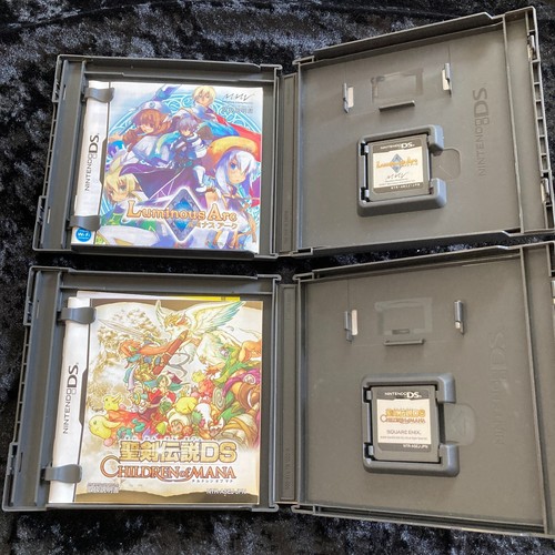 Lot 4 NINTENDO DS GAMES SET Japan/ SEIKEN DENSETSU/ SIMCITY/ Luminous Arc - Picture 5 of 5