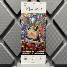 Alamo Bowl Football Ticket Stub Oklahoma State Vs Colorado Rudolph TD Dec 2016