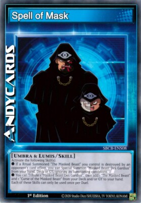 SPELL OF MASK (SKILL) (SPEED DUEL) (Magie der Maske)   Common   SBCB ENS08