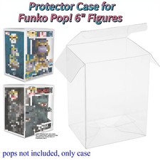 6 inch Protector Cases For Funko Pop 6" Figures Plastic Display Vinyl Box 0.5mm