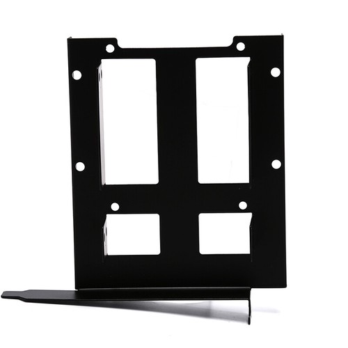 3.5" 2.5" SSD HDD to PCI PCI-e Metal Mount PC Casing Hard Drive Bracket Adap _r1 - Afbeelding 8 van 10