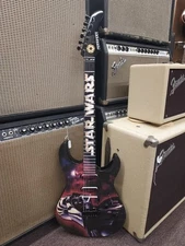 2001 Fernandes SW-85DV Star Wars Darth Vader Guitar 2002 Limited 11 Of 250