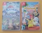 Pokémon Legends Arceus & Detective Pikachu Returns Nintendo Switch