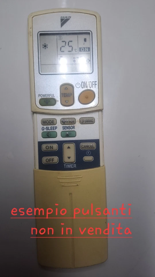 Telecomando Daikin ARC423A1 - Immagine 3 di 3