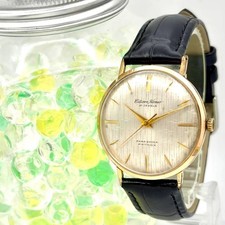 Working CITIZEN Homer Mechanical Manual Winding Men's Watch Gold HR15308 1102574