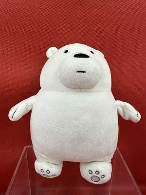 Cartoon Network We Bare Bears Plush Sitting Plush Toy Ice Bear 8 1/2  White 2022
