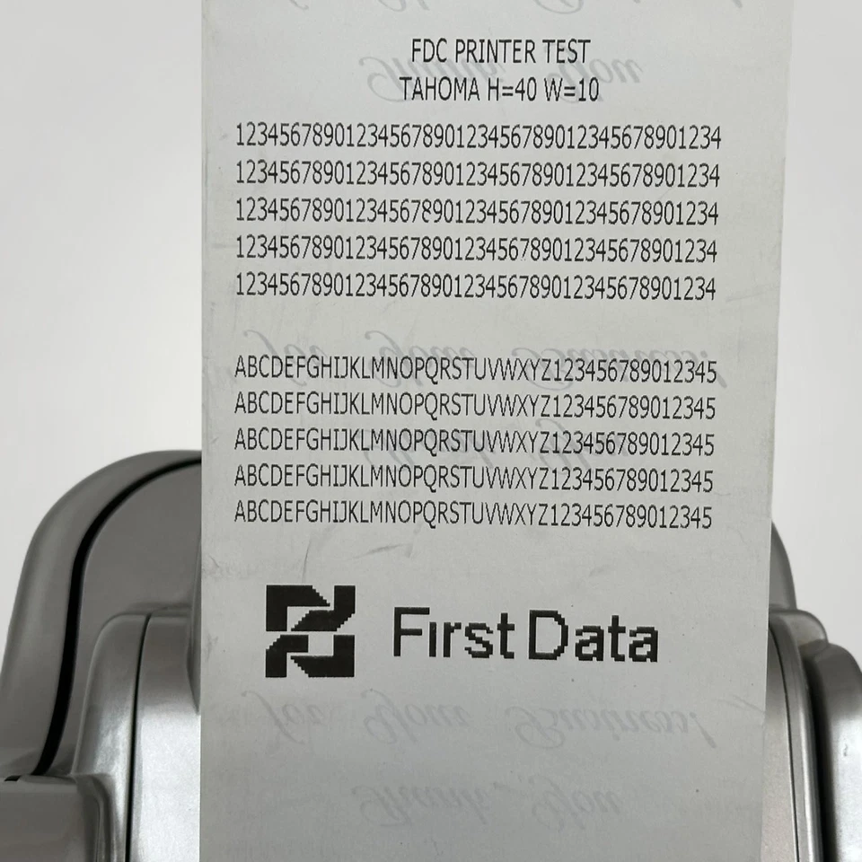 First Data FD200Ti Credit Card Terminal FD-35 EMV Pinpad Bundle POS Ethernet USB - Image 4 of 4