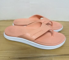 SPERRY TOP-SIDER PEACH WINDWARD FLOAT THONG SANDAL FLIP FLOPS WOMENS 9