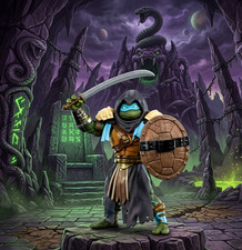 New Masters of the Universe Turtles of Grayskull Stealth Ninja Leonardo