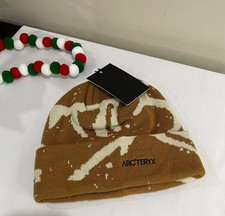 Arc'teryx Grotto Toque Beanie Brown Rose Merino Wool Warm Winter Hat Unisex NWT