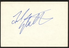 Frank Stallone signed autograph 4x6 Cut Actor & Musician song "Far from Over" ' Frank Stallone signed autograph 4x6 Cut Actor & Musician song "Far from Over" '