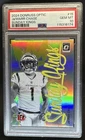 2024 Panini Donruss Optic Ja'Marr Chase Sunday Kings SP #15 Bengals PSA 10