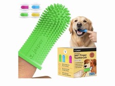 Jasper Dog Toothbrush, 360 Degree Dog Tooth Brushing Kit, Cat Toothbrush, Canine