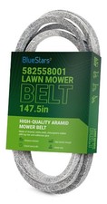 Mower Deck Belt 582558001 147.5 Inch x 5/8 Inch Aramid Cord Replacement