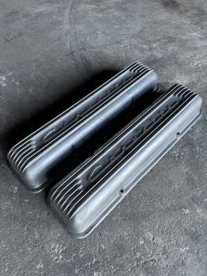 Vintage Chevrolet Corvette Aluminum Valve Covers 3767493 Lester