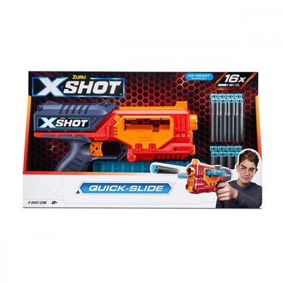 193052040152 Blaster Excel Quick Slide 16 darts ZURU X-Shot