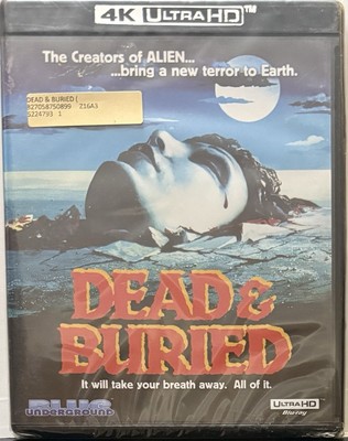 Dead & Buried (4K Ultra HD, 1981) Blue Underground NEW Factory Sealed