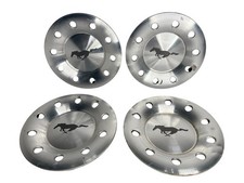1999 - 2004 Ford Mustang Wheel Center Caps Set Of 4 Pn 3r33-1a096-ba Metal Oem