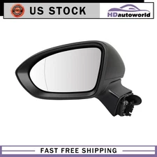 For 16-19 Chevrolet Cruze Drive Rear Door Mirror Heated Non-Signal Lamp PTM