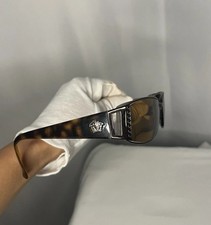 Versace MOD. 2021 Tortoise Shell Brown Tinted Rectangle Sunglasses UV400