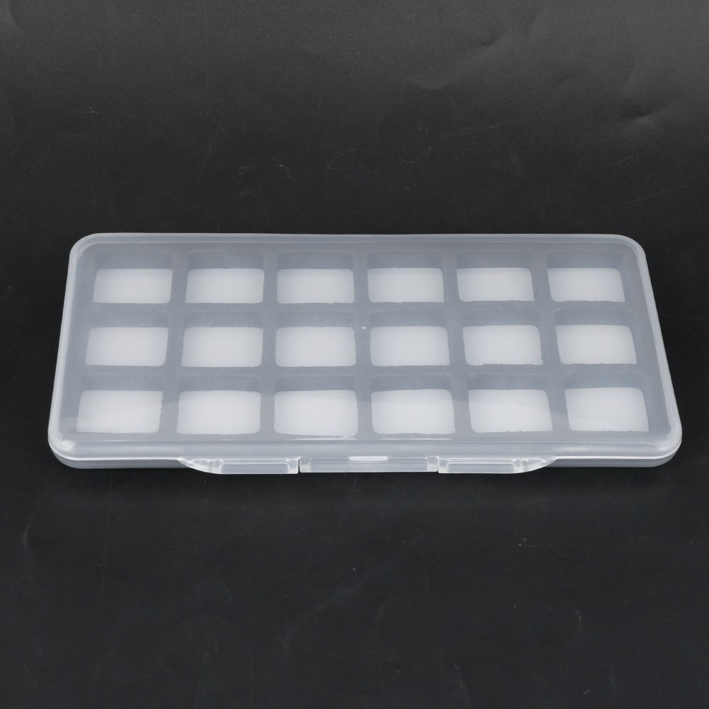 (18 Grid)ABS Magnetic Fly Fishing Storage Box Fish Hook Lure Tackle Case EC