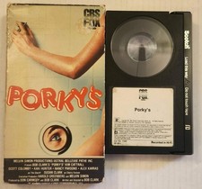 RARE Porky's 1984 movie Beta Tape Betamax NOT VHS CBS Fox