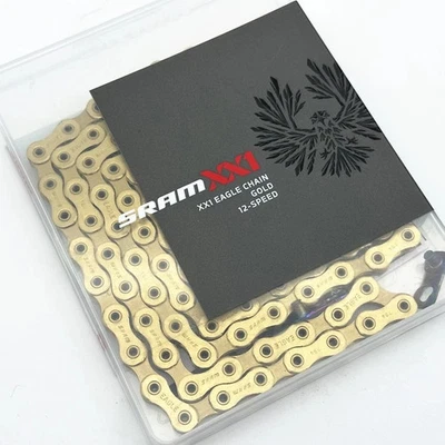 SRAM XX1 Eagle Hollow Pin 126 Links Power Lock 12-Speed Chain CN-EAGL-XX1-A1