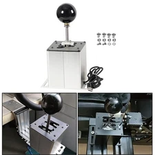 Gear Shifter 6+R Sim Racing Game USB PC H For Logitech G29 G27 G25 Thrustmaster