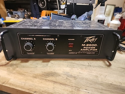 #ad Peavey M 2600 Power Amplifier $99.99