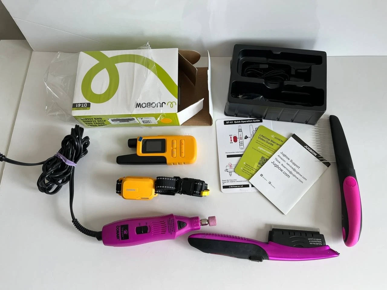 Pet Care Set – Dog Training Collar + Grooming Tools