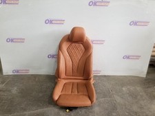 23 2023 Bmw 530i Seat Leathers Front Right Passenger Cognac