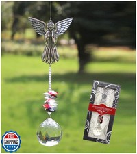 Rosleanny Crystal Garden Suncatcher Hanging Crystals Ornament for