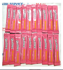 50 - Skittles Drink Mix To Go STRAWBERRY Singles Sachets WILDBERRY FREE SHIP