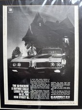 1969 Oldsmobile Olds 442 W-32 Vintage Print Ad