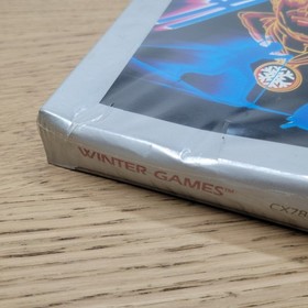 Winter Games Atari 7800 1988 CX7831 Sports Video Game Cartridge Hang Tab SEALED