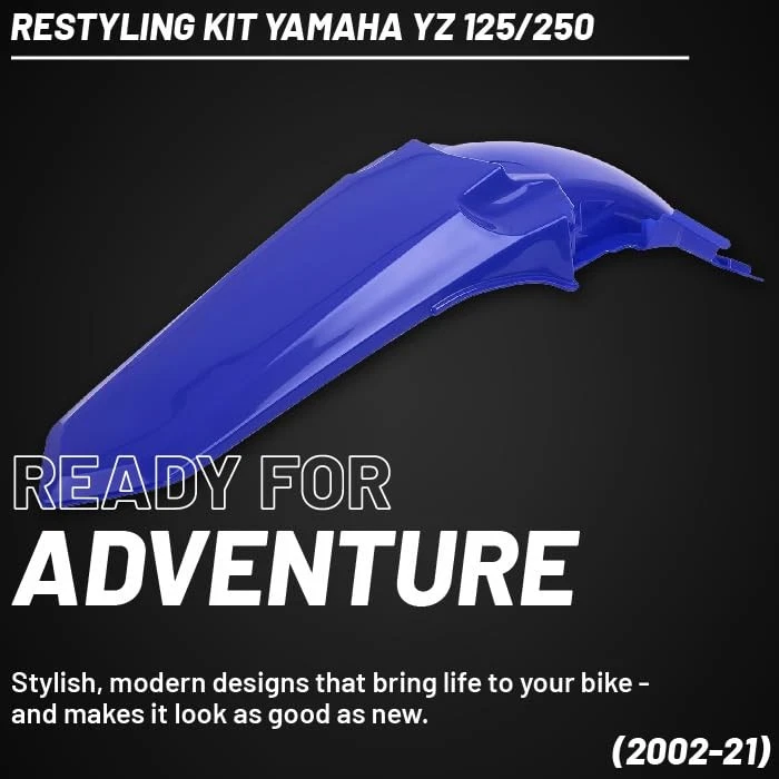 Polisport Full Plastic Kit for Yamaha YZ 125/250 (2002-2021) OEM Quality Restyli - Изображение 4 из 4