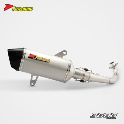 368G 2023 2025 Full Exhaust Stainless Steel System Performance