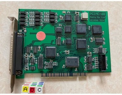 1PCS Used Weihong PCIMC-6B 63A card #pq