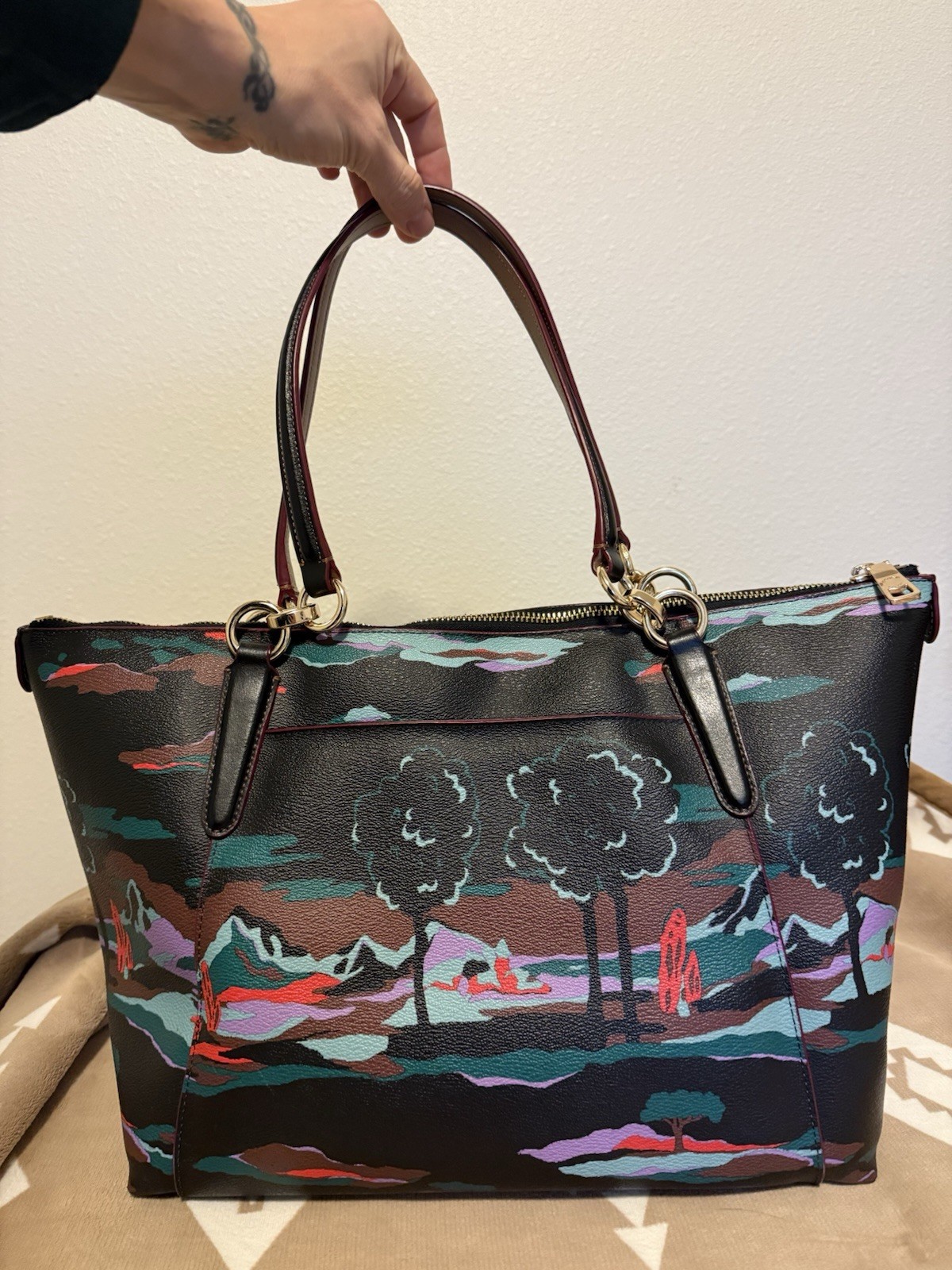 Coach Patterned Bag - image 2