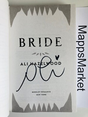 SIGNED Bride by Ali Hazelwood 1st Edition/7th Printing (2024