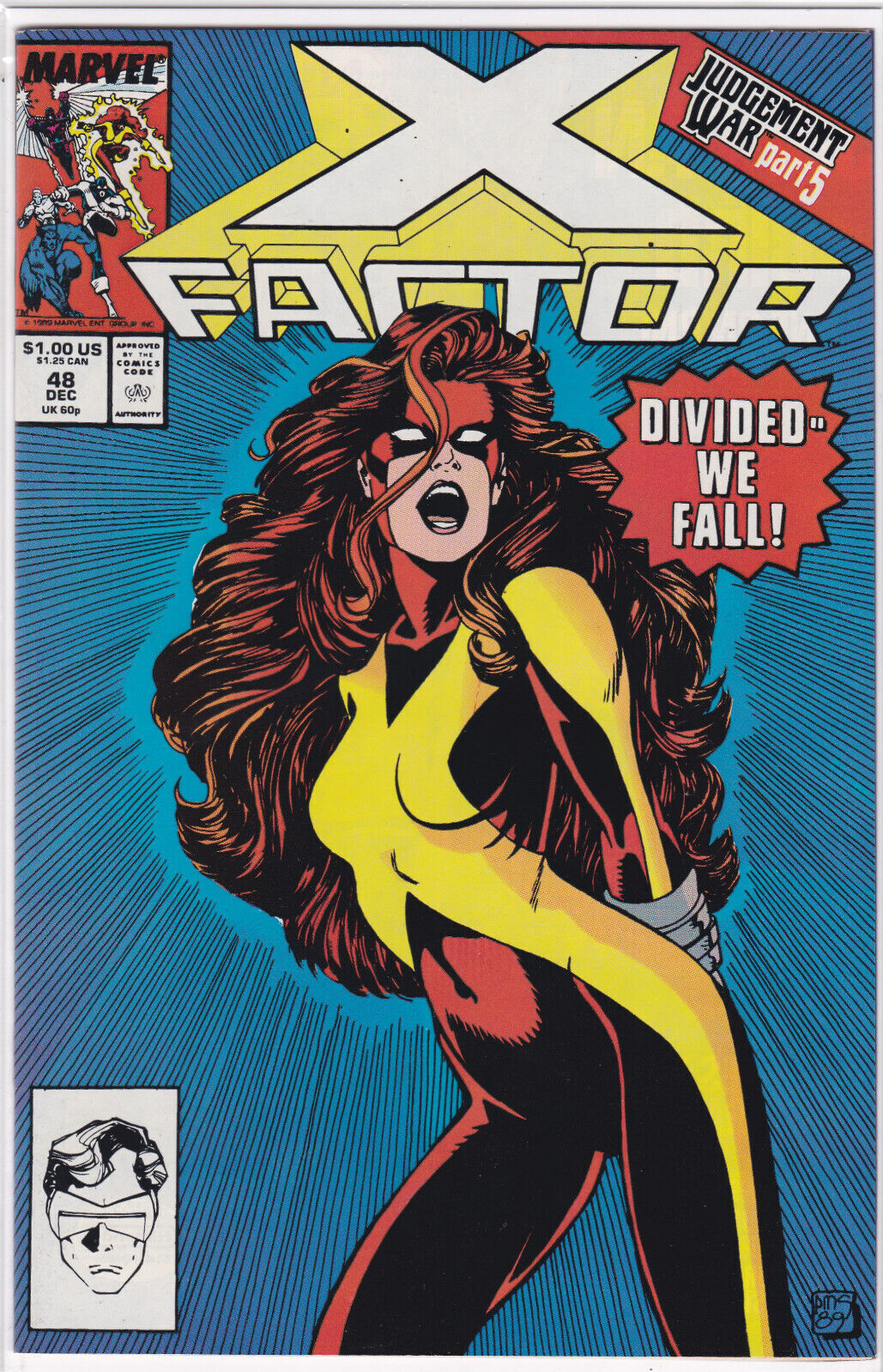 X-Factor #48,  Vol. 1 (1986-1998) Marvel Comics,High Grade