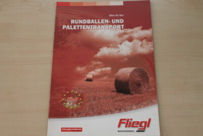 158309) JFM Fliegl Round Bale Pallet Transport Brochure 200?