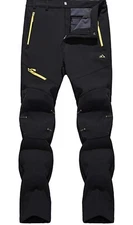 TACVASEN Women's Pants Outdoor Windproof  Snow Ski  Snowboard Hiking Fleece Pant